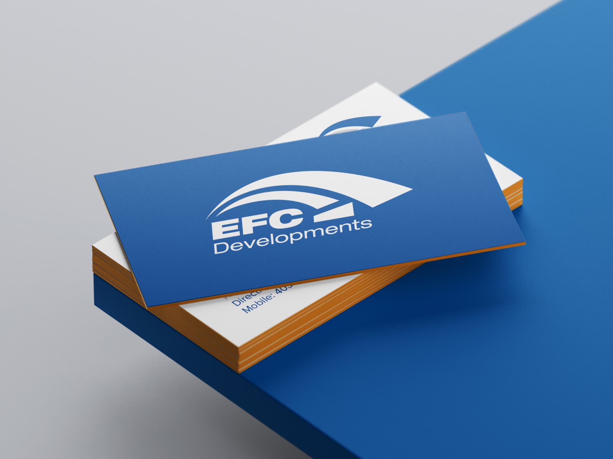 EFC business card design